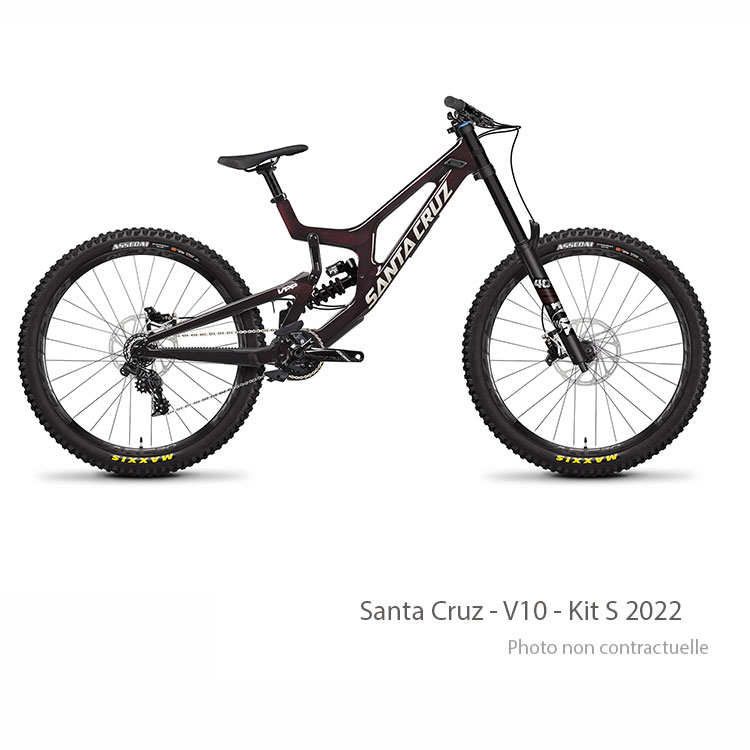Santa-Cruz---V10---Kit-S-20224 Santa Cruz V10 27.5" Carbon CC X01 : The VERY BIG downhill bike.
